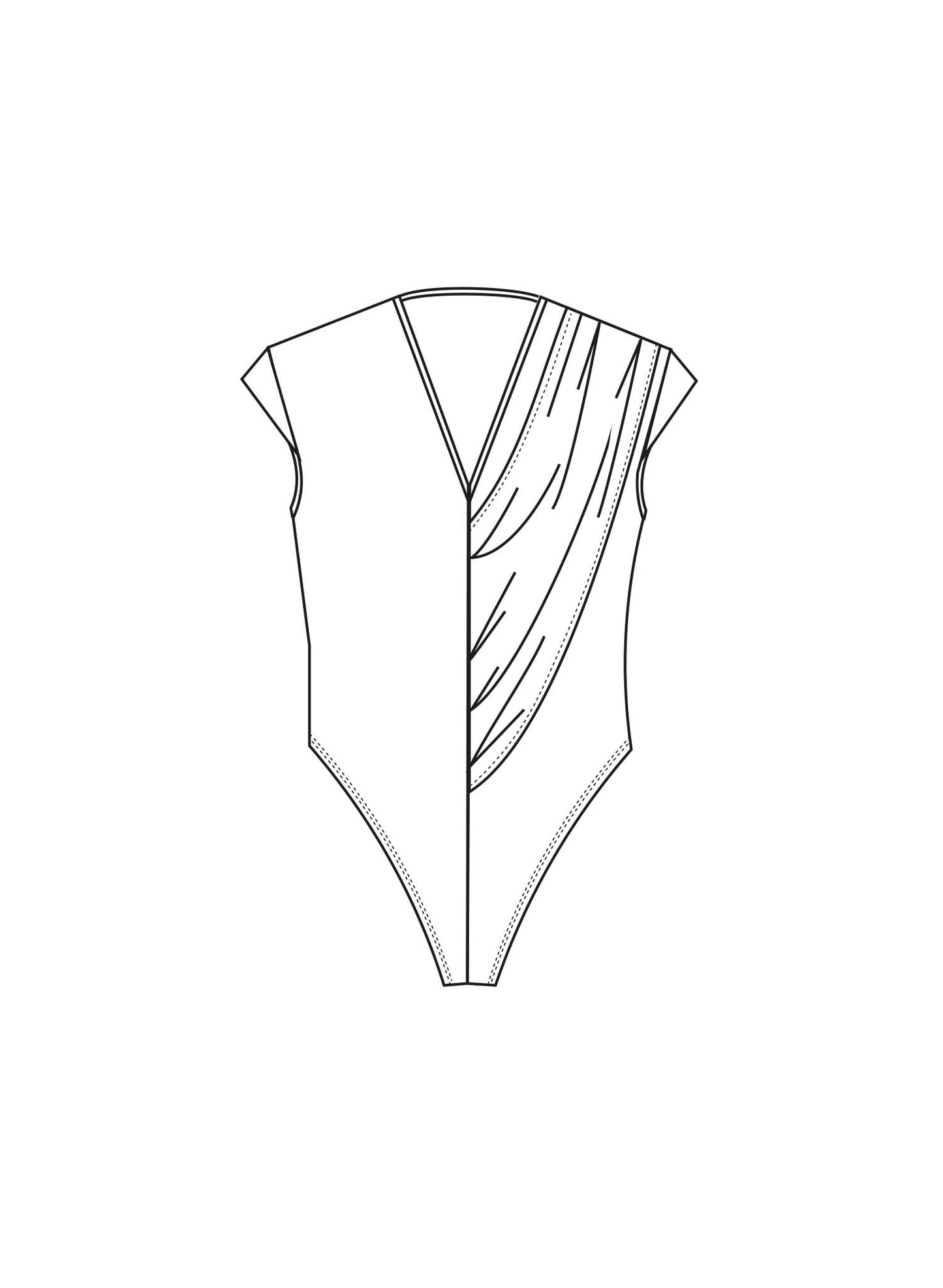 Drawing of Asra body.