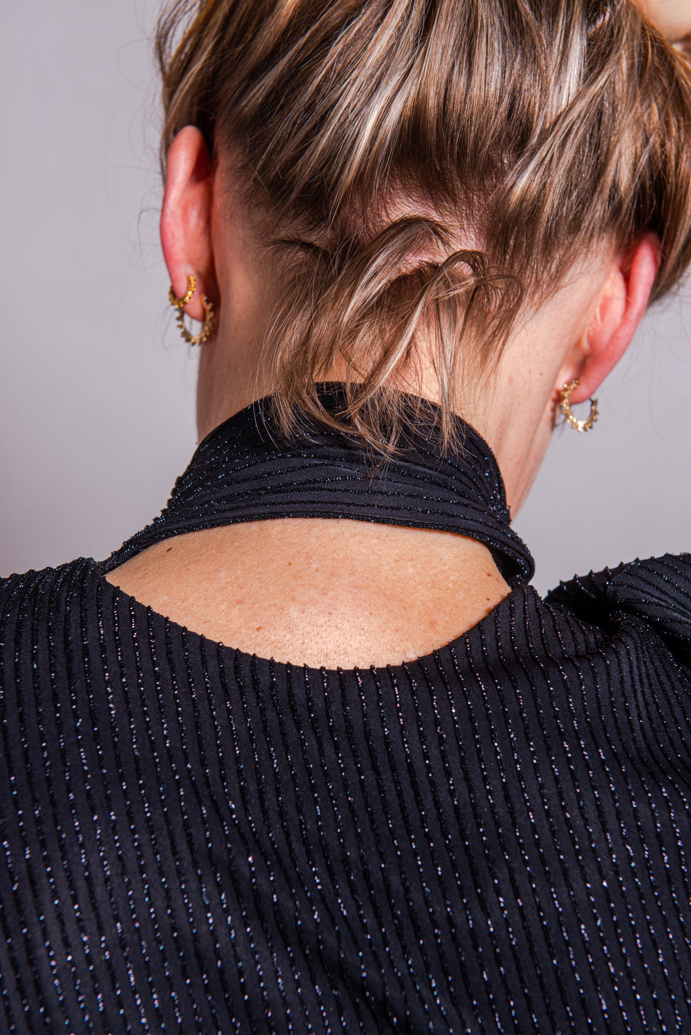 Woman wearing Adriana top - back 2